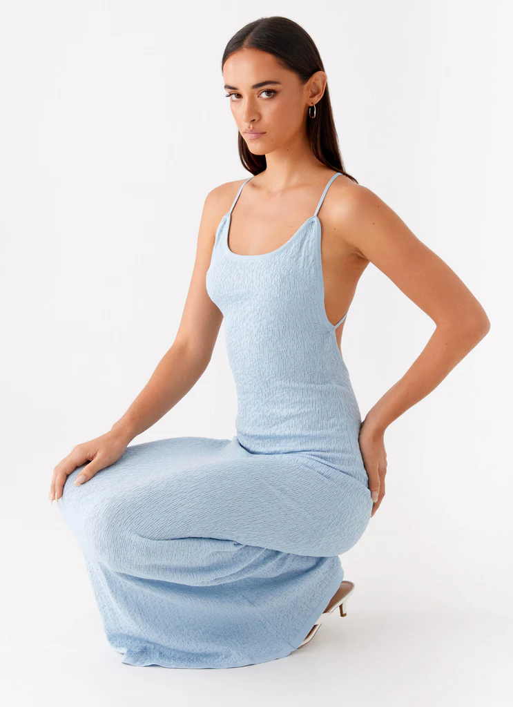 Lopez Maxi Dress - Blue