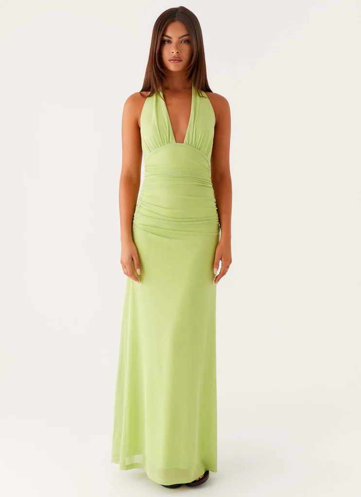 Kerrie Maxi Dress - Lime
