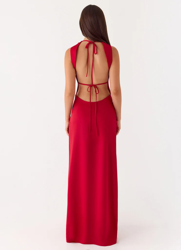 Kaiden Maxi Dress - Red