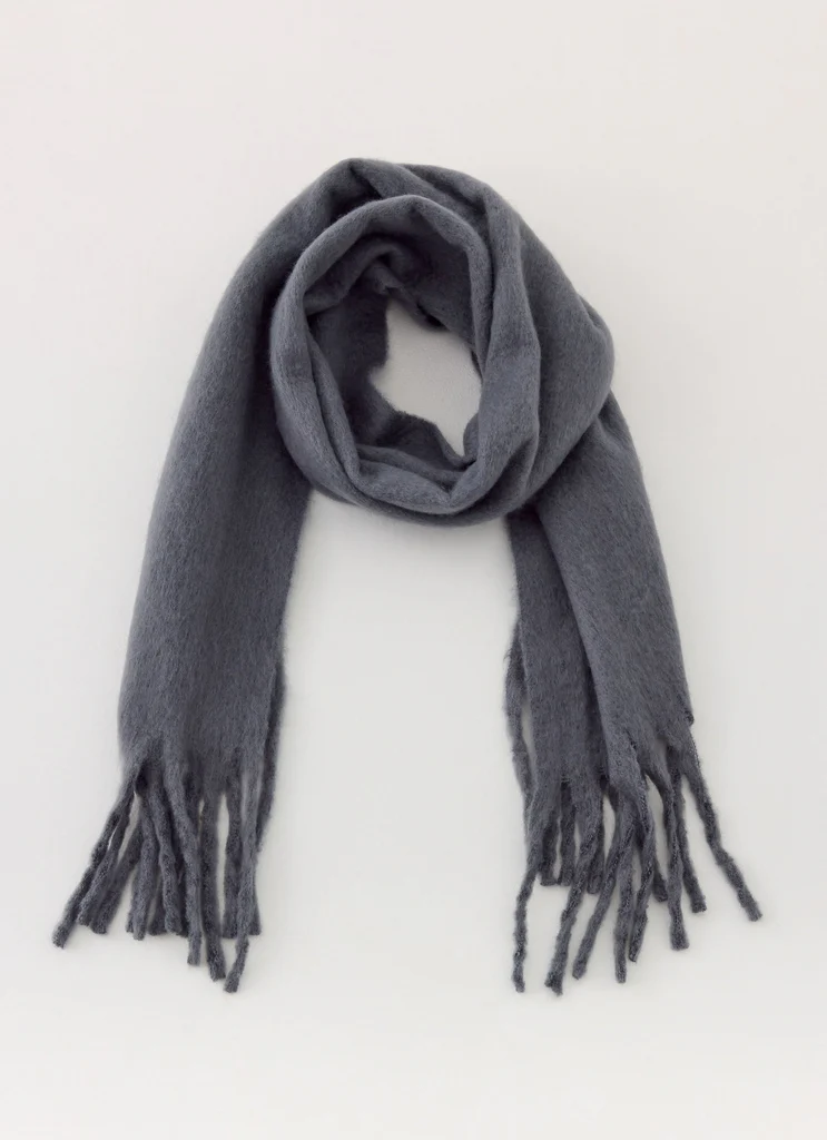 Cocoa Crush Scarf - Grey
