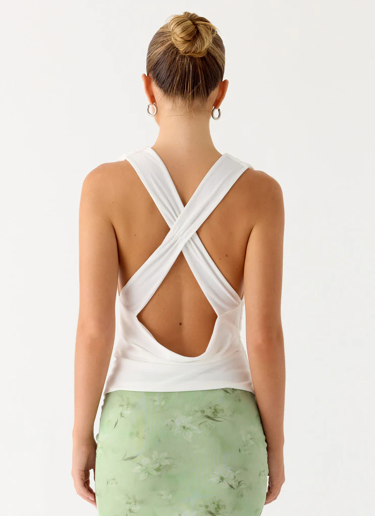 Oracle Top - White