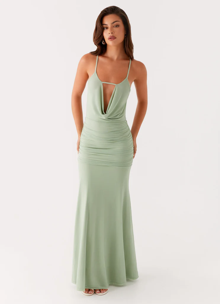 Norah Maxi Dress - Sage
