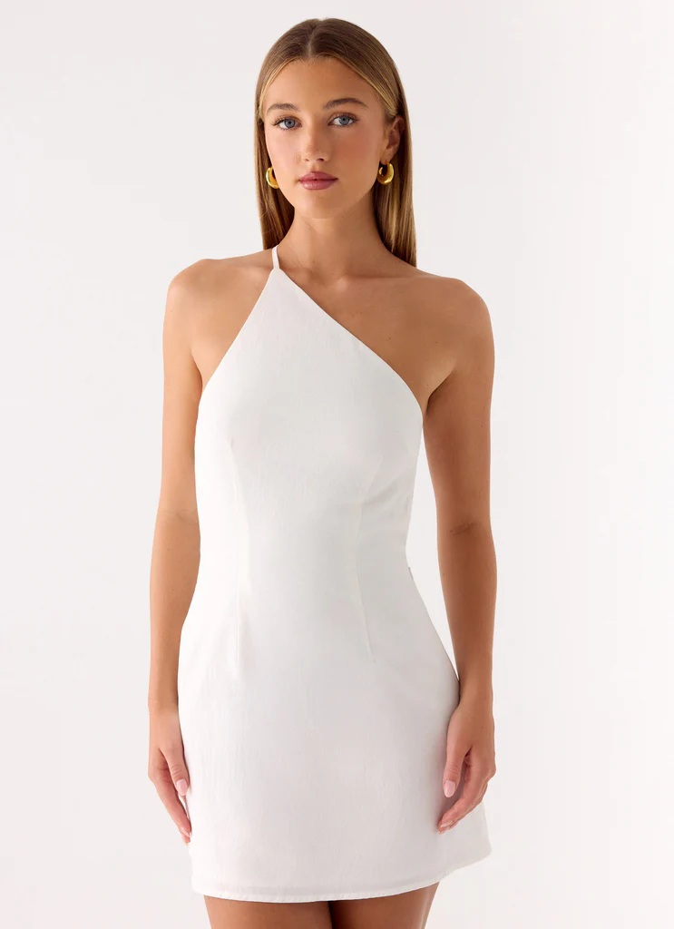 Willa Rose Mini Dress - White