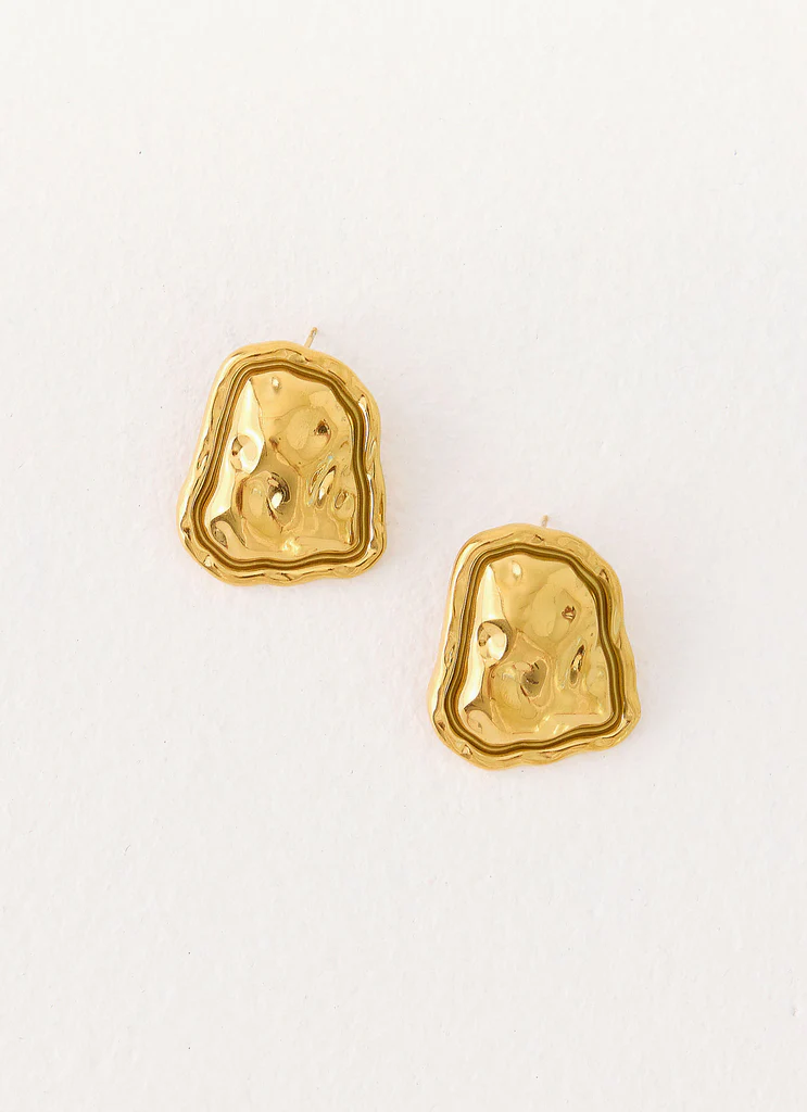 Gravity Earrings - Gold