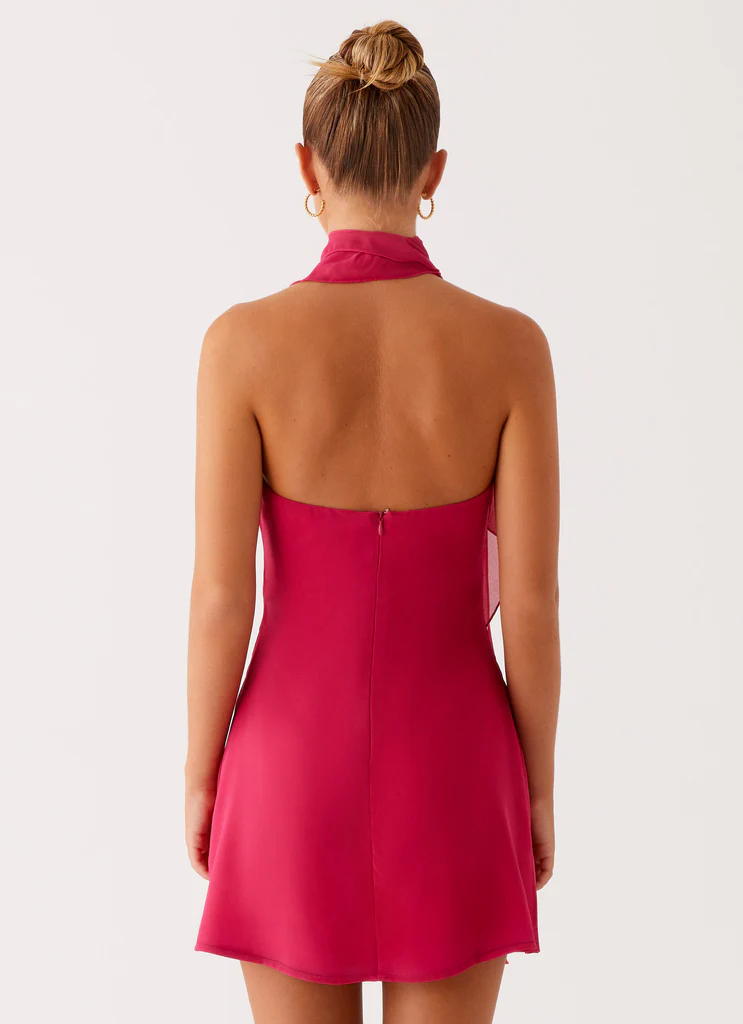 Tanner Mini Dress - Fuchsia