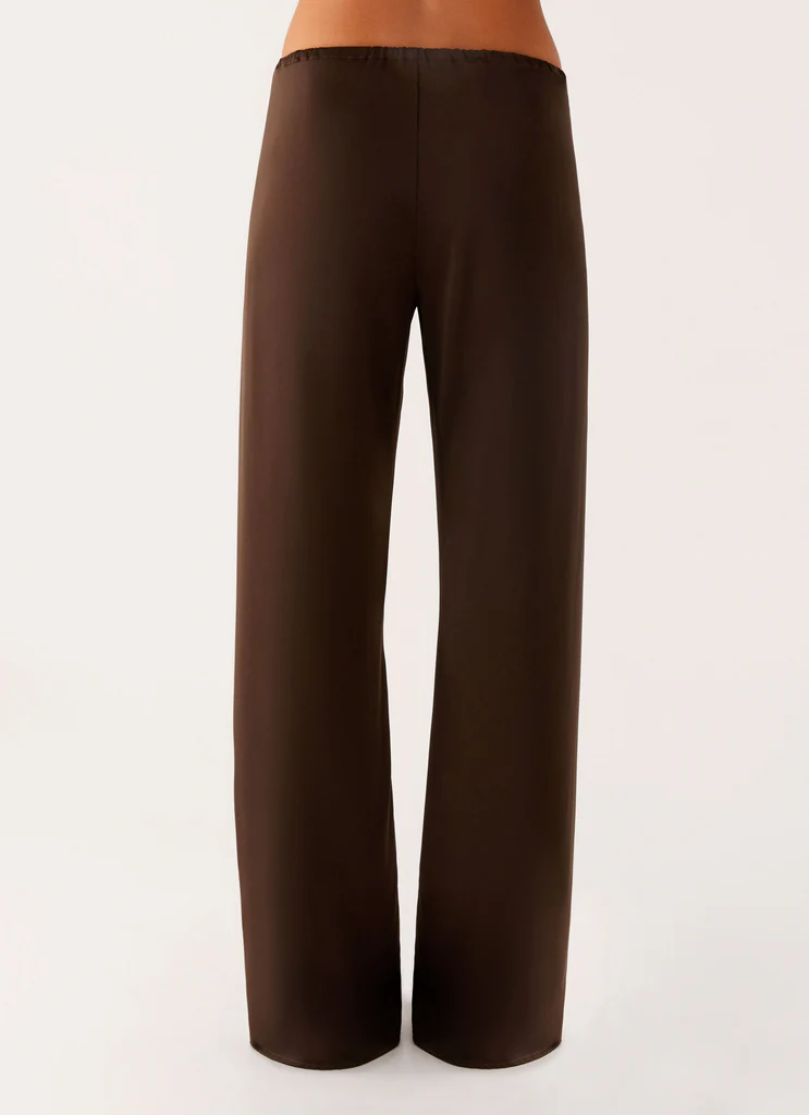 Deacon Low Rise Pants - Chocolate