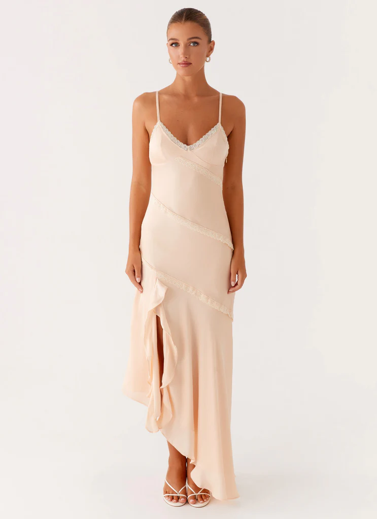 Solana Maxi Dress - Peach