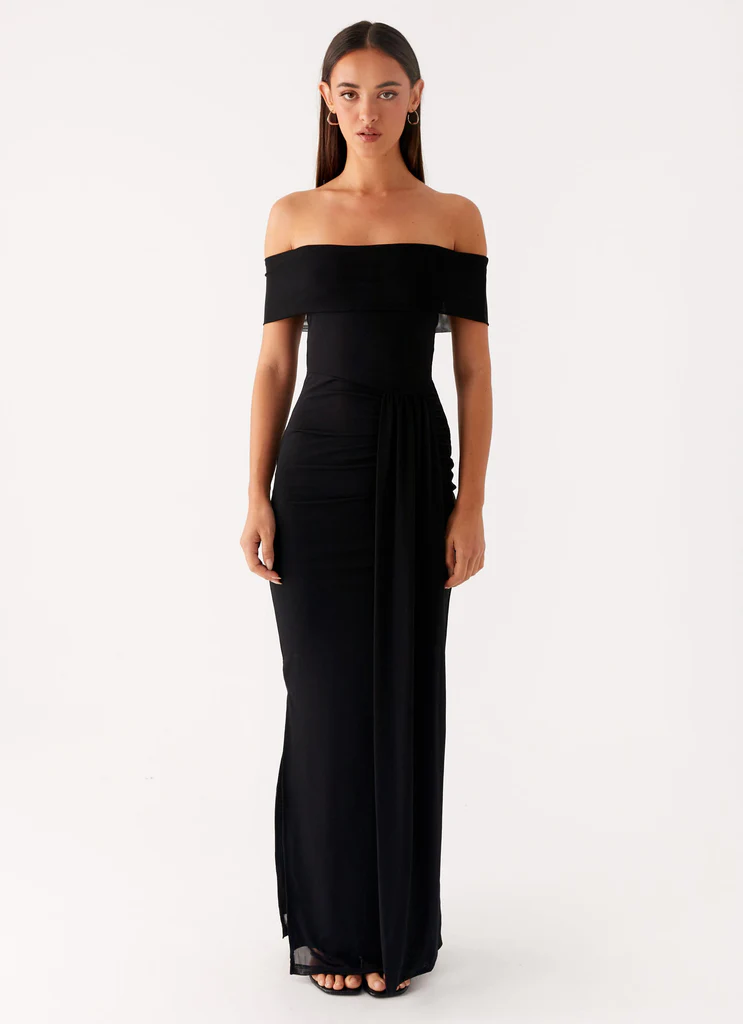 Aileen Maxi Dress - Black