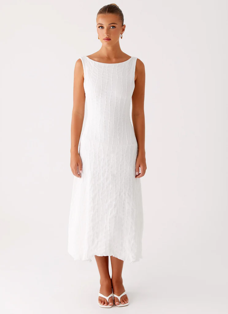 Sharni Midi Dress - Ivory