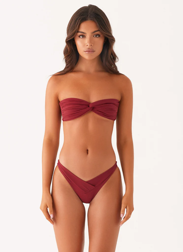 Delta Bikini Bottoms - Mulberry