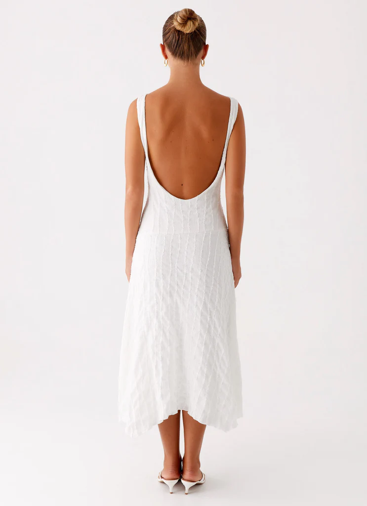 Sharni Midi Dress - Ivory