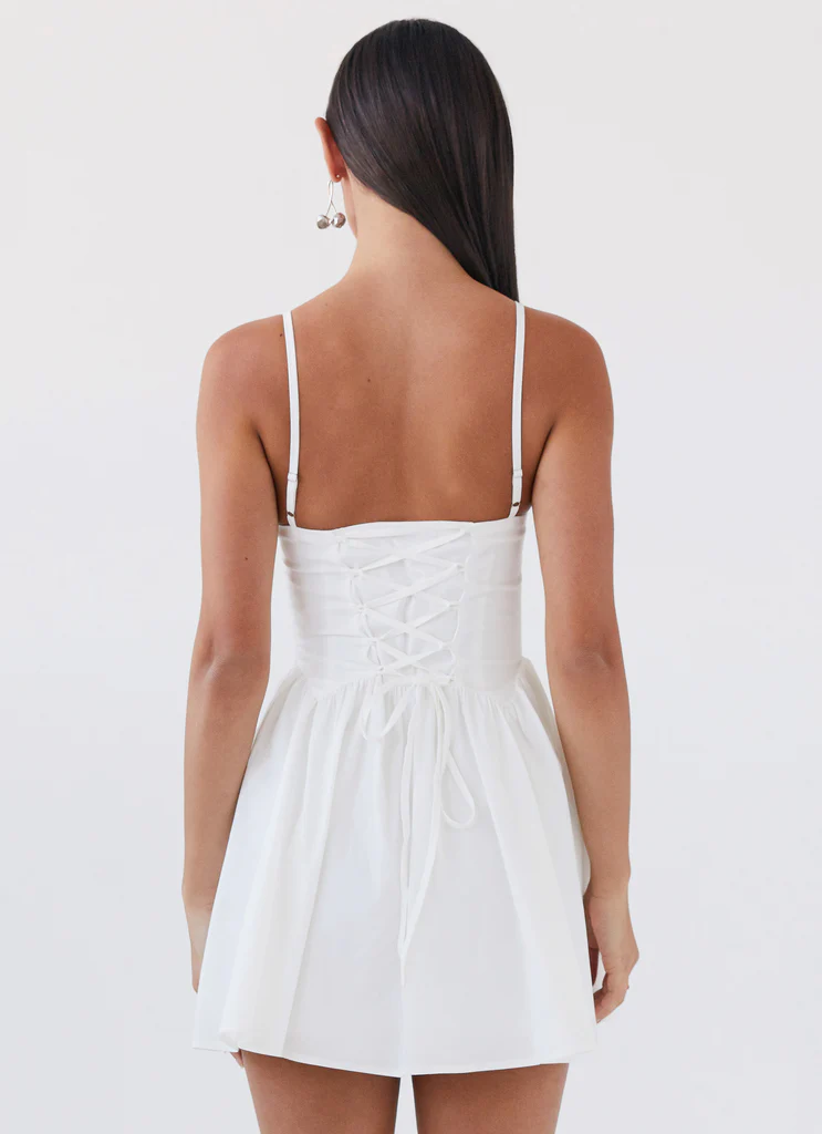 Tesoro Mio Mini Dress - White