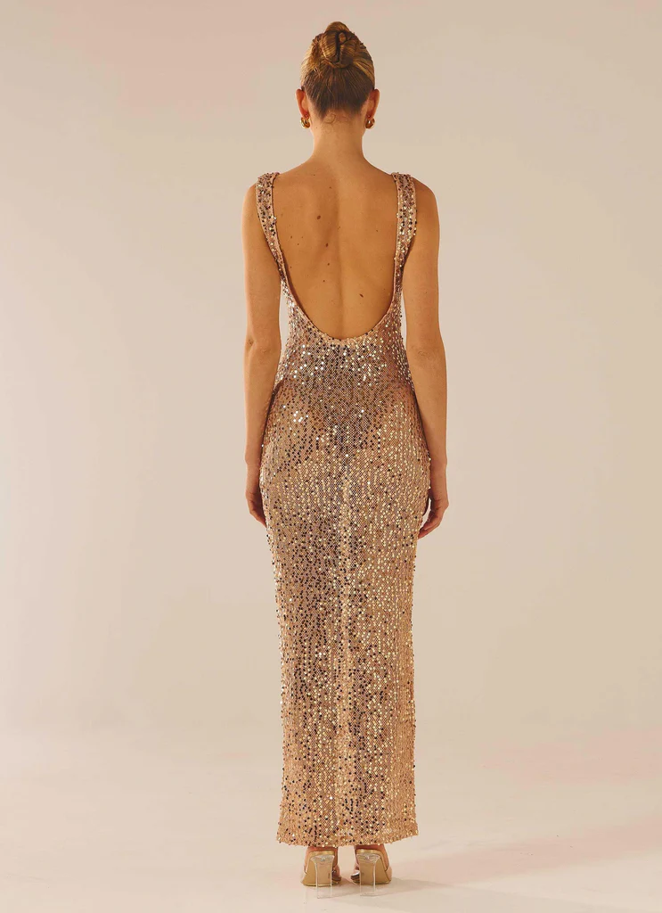 Sweet Essence Maxi Dress - Glisten