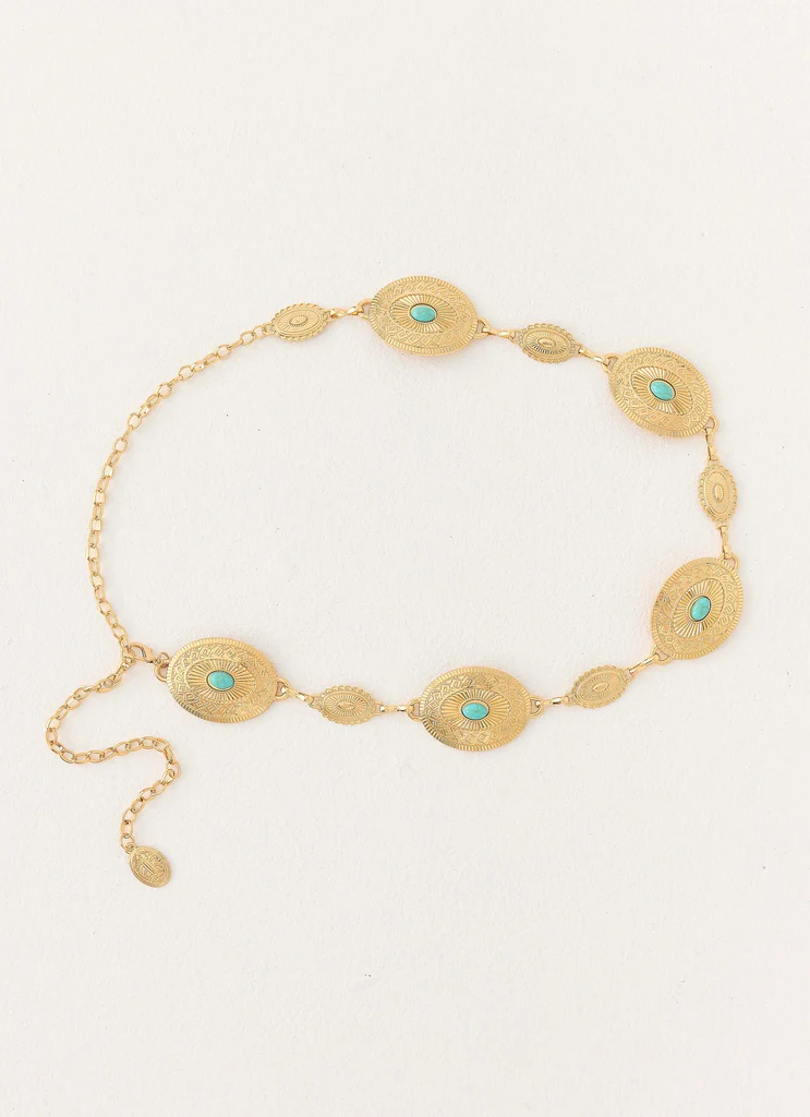 Amplify Belt - Gold