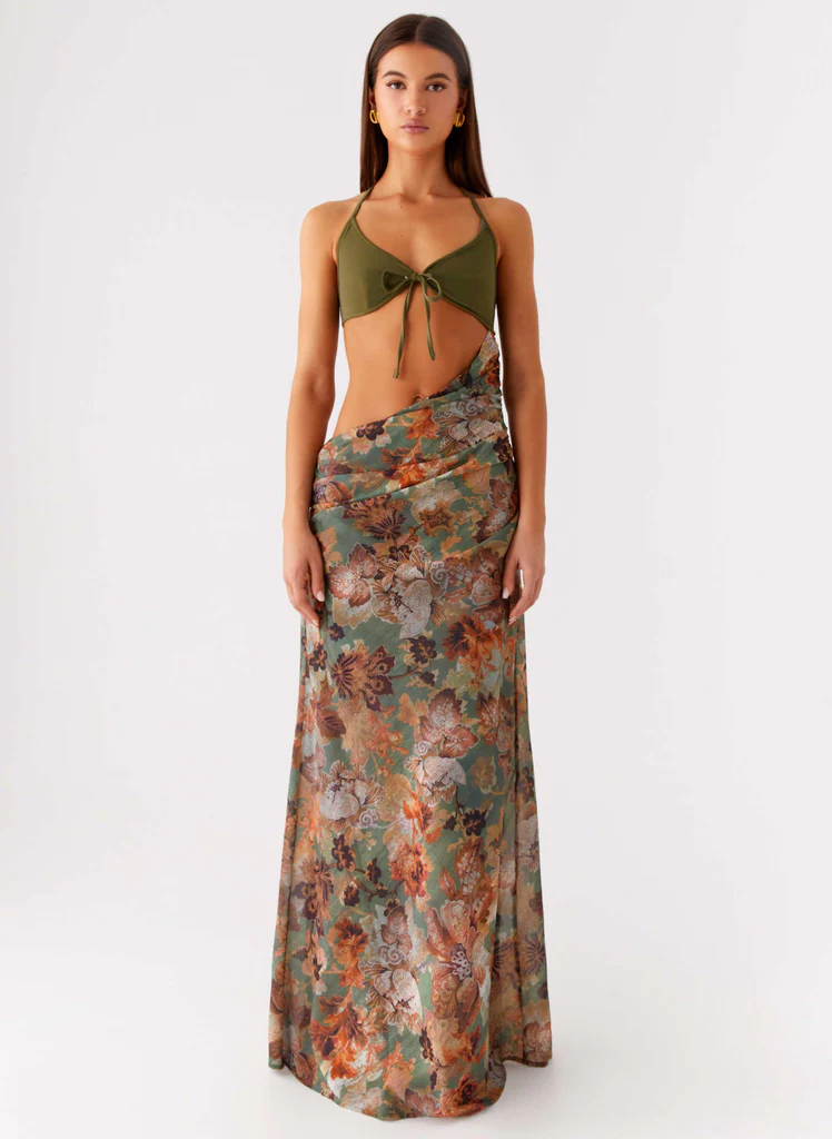 Overgrown Maxi Dress - Vintage Blossom