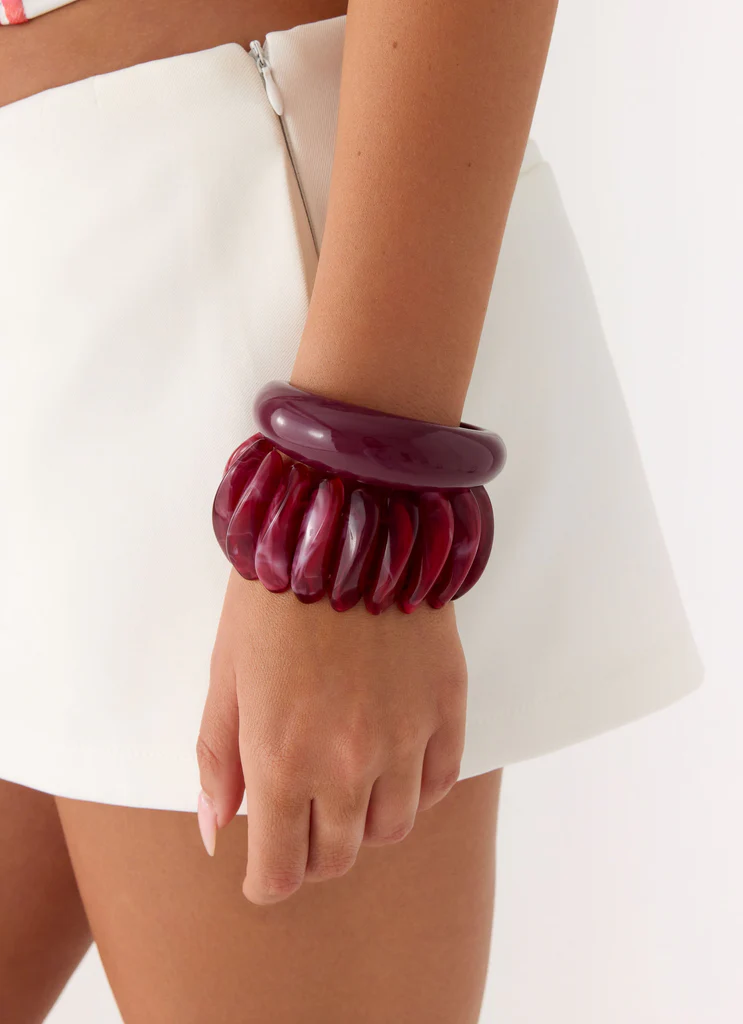 Aurea Bangles - Red