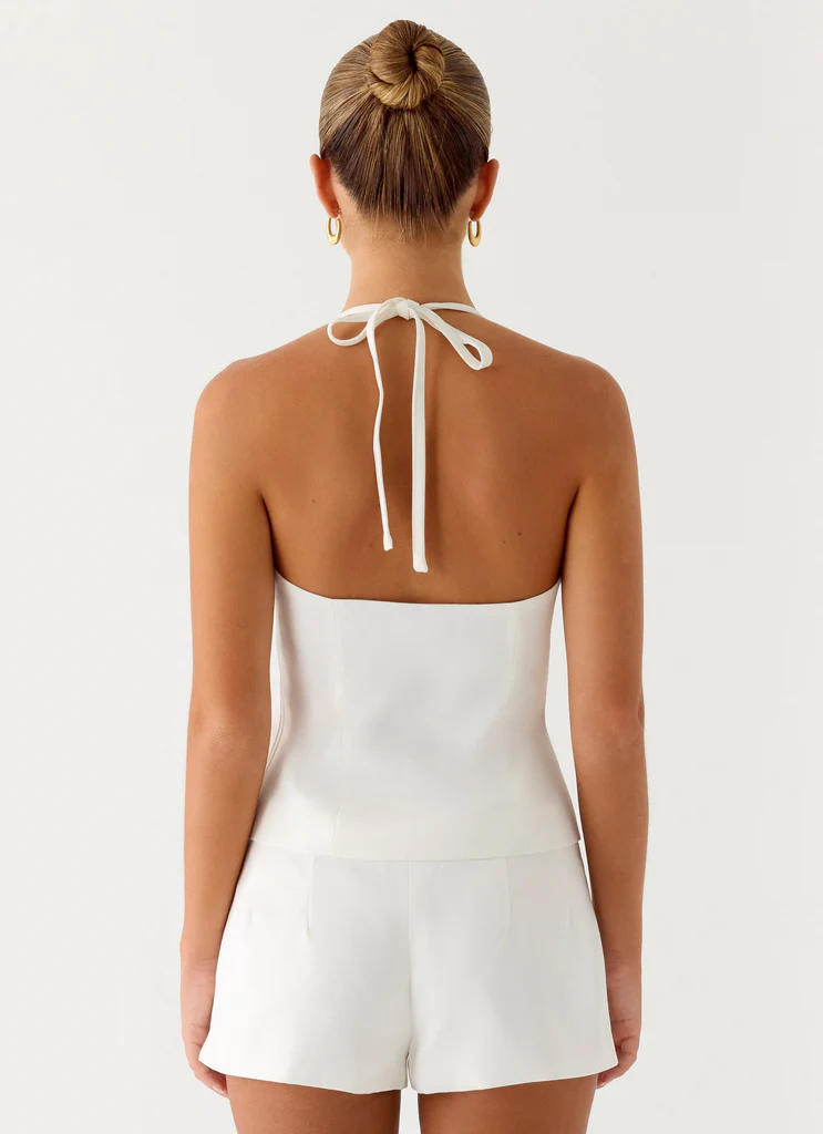 Kill the Lights Top - White