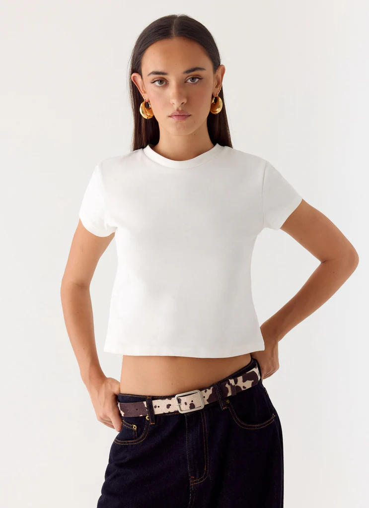 Mercury Kiss Belt - Brown Cow