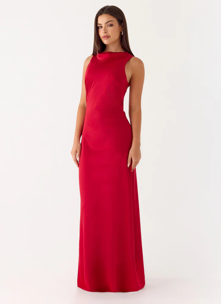 Kaiden Maxi Dress - Red