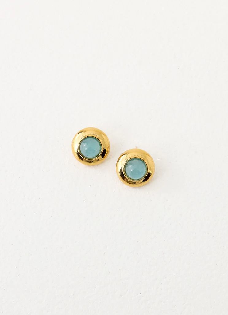 Poise Earrings - Blue