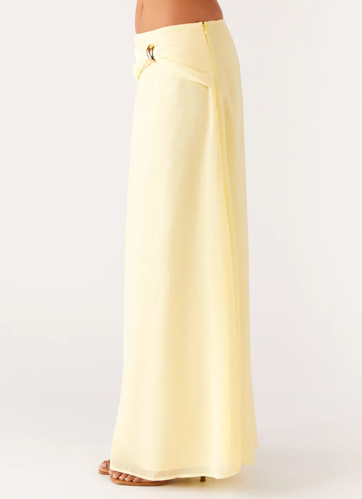 Anuhea Maxi Skirt - Yellow