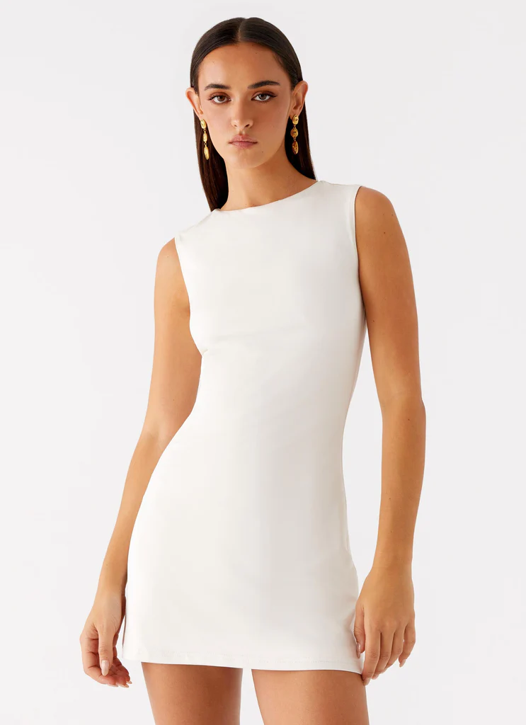 Shai Pearl Mini Dress - Ivory