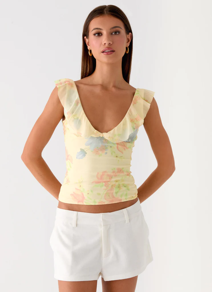 Milena Cami Top - Spring Meadow