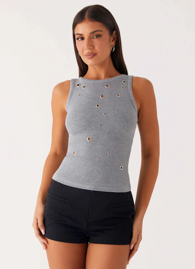 Oblivion Tank Top - Grey