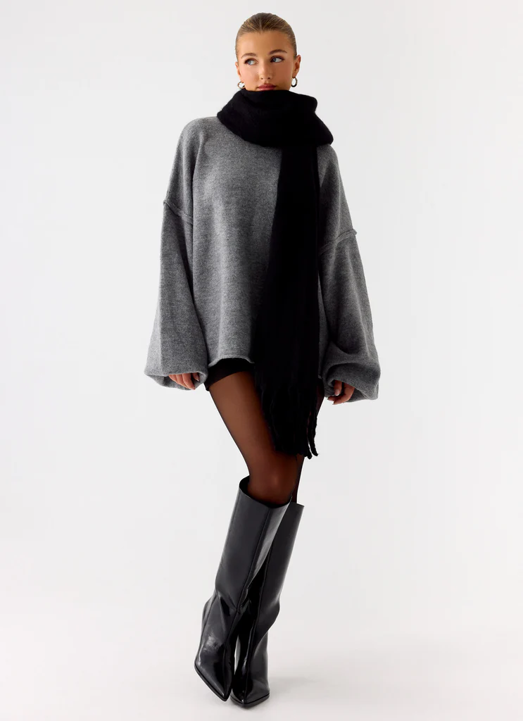 City Siren Scarf - Black