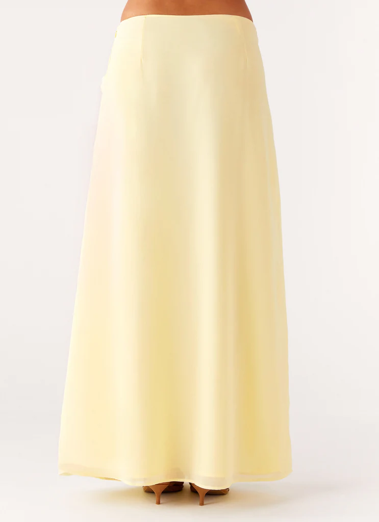 Anuhea Maxi Skirt - Yellow