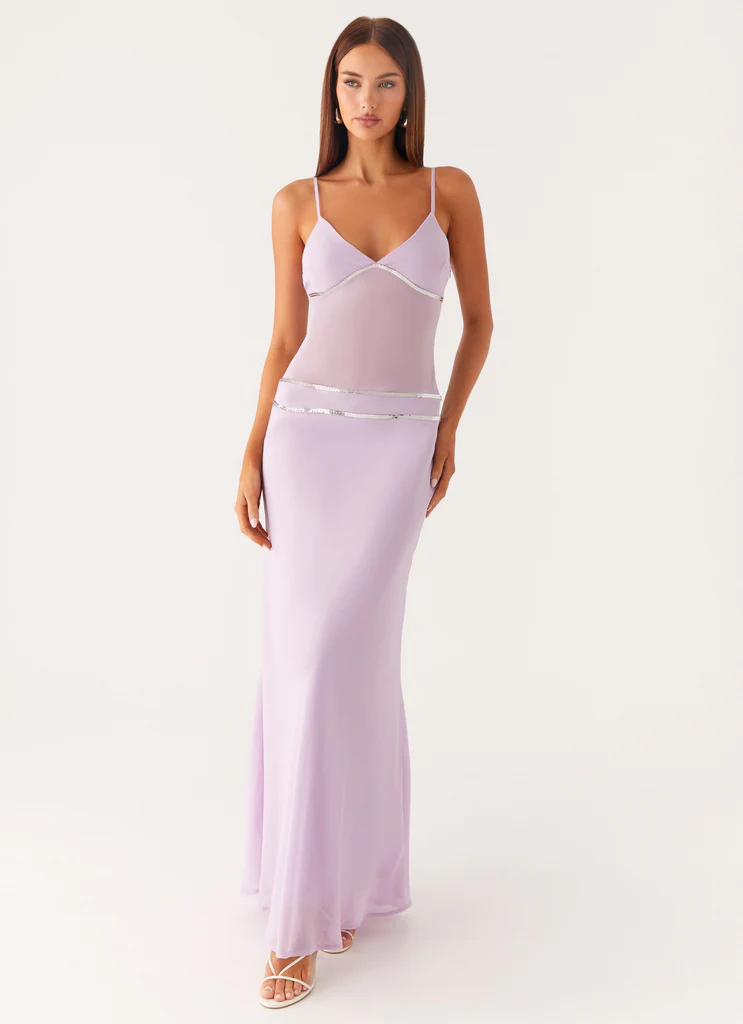 Sweet On You Maxi Dress - Lavender