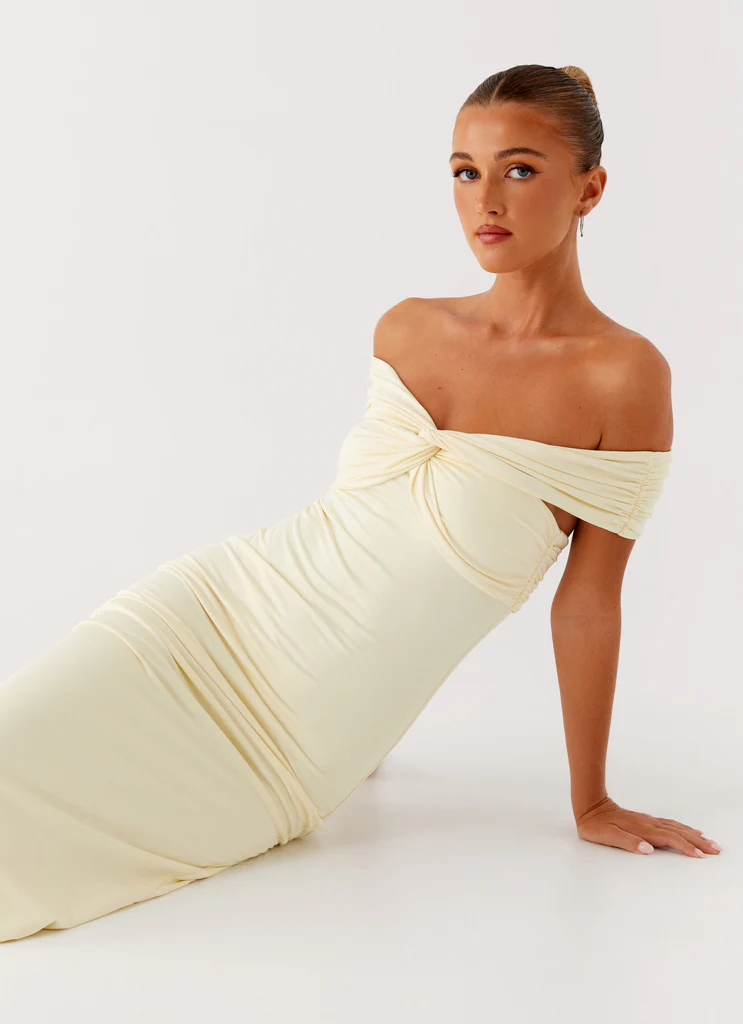Countless Maxi Dress - Yellow