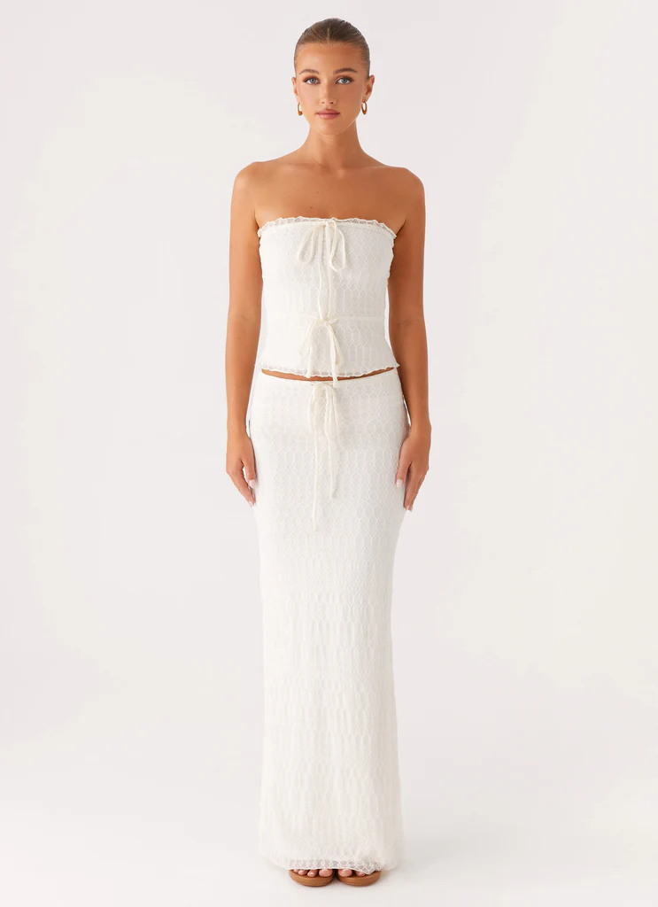 Blakely Tube Top - Ivory
