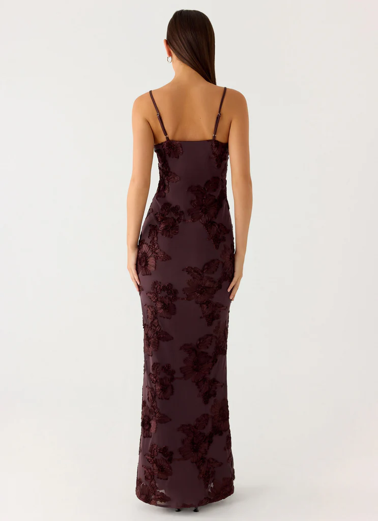 That Girl Maxi Dress - Cool Chocolate