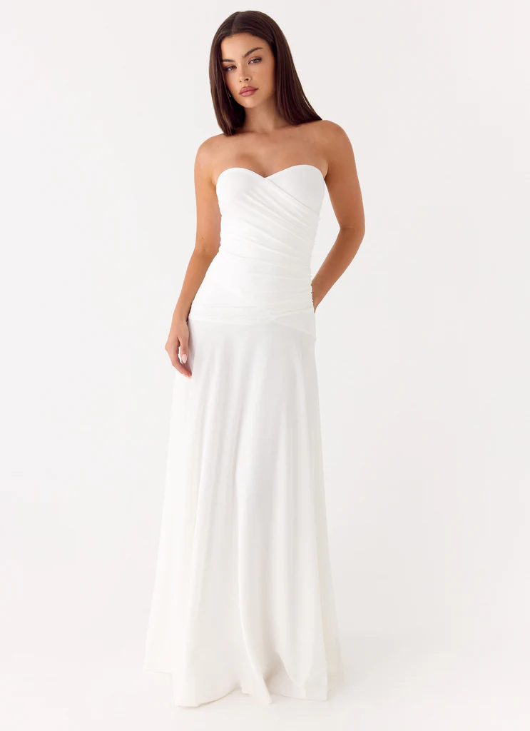 Ruben Maxi Dress - White