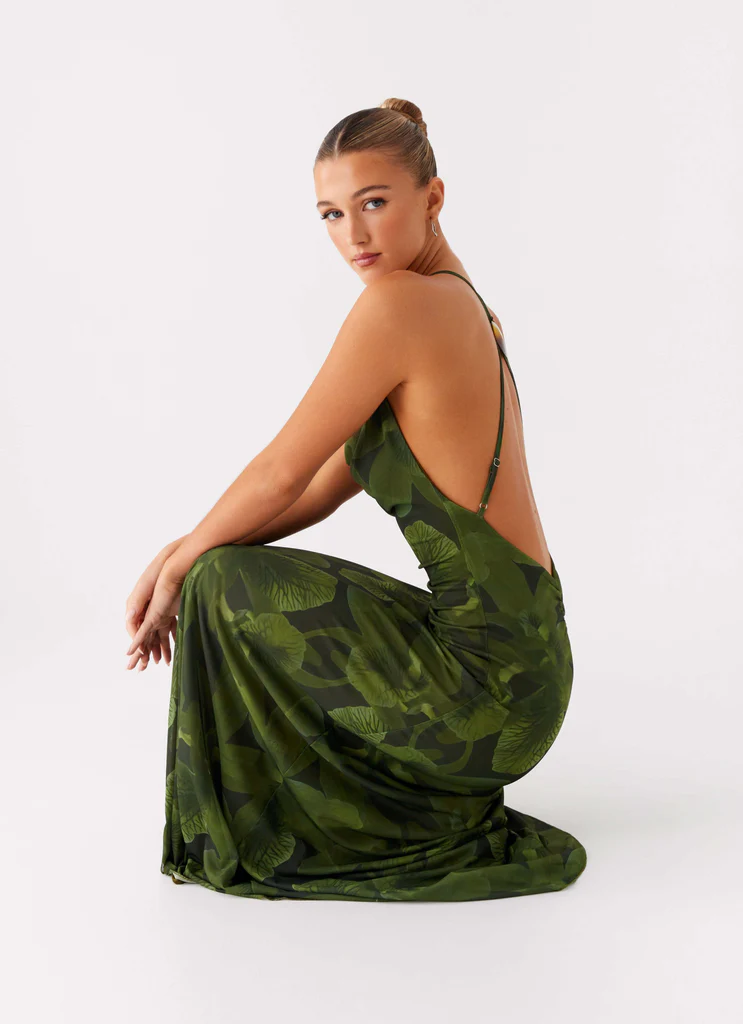 Dahliana Maxi Dress - Tropic Floral