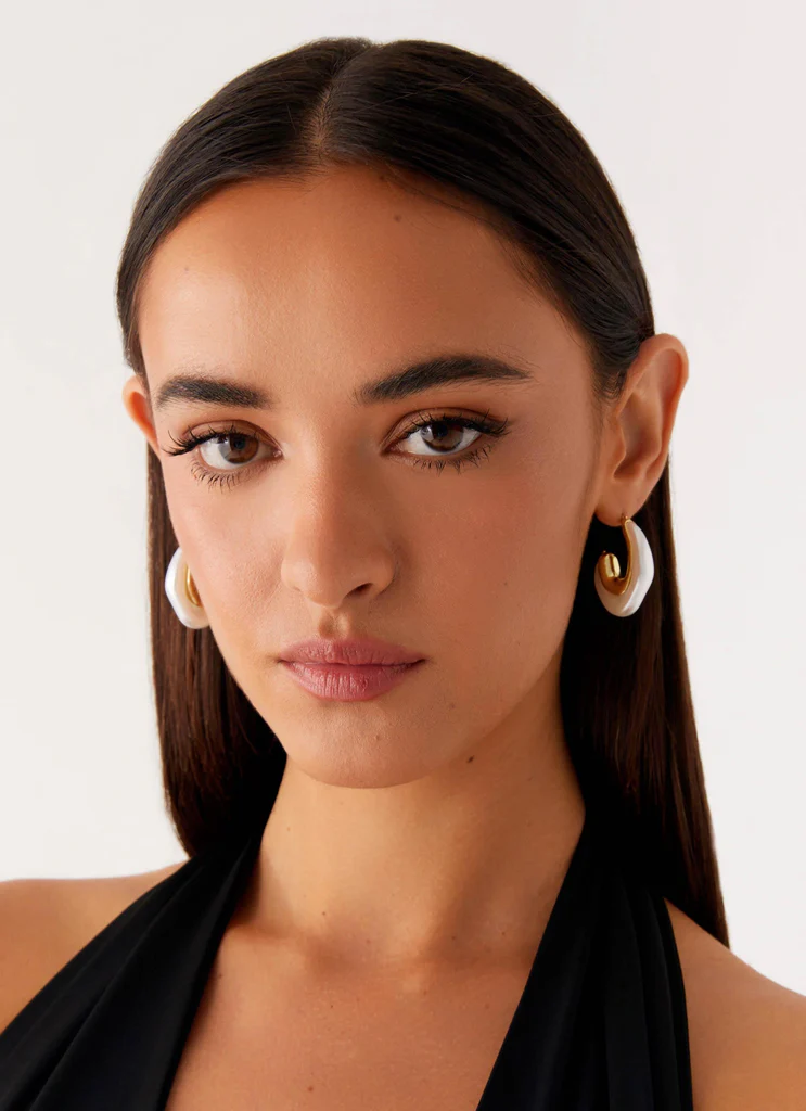 Danca Earrings - Pearl