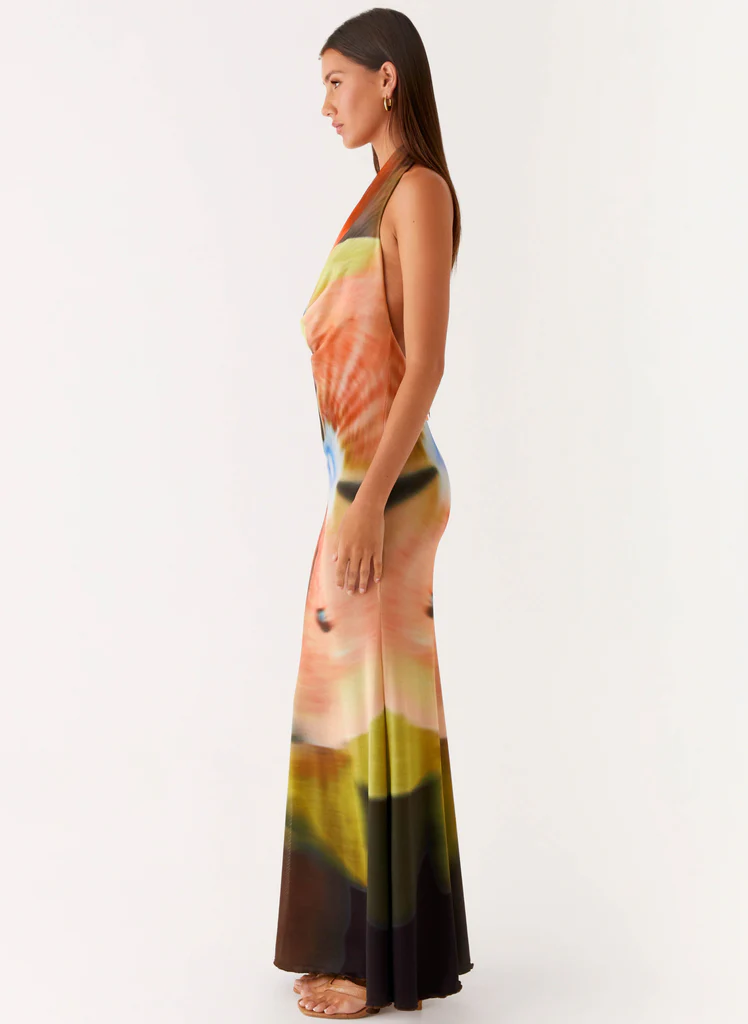 Raellia Maxi Dress - Moody Floral