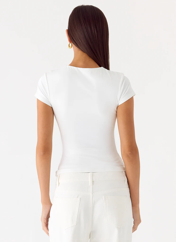 About You Top - White