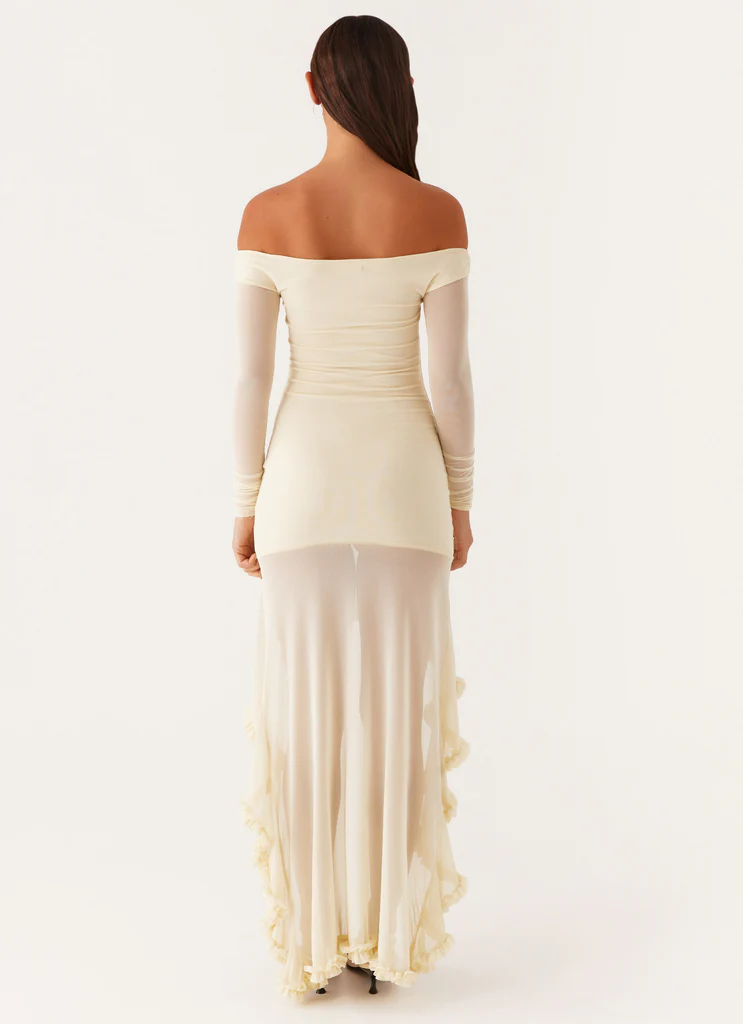September Sun Maxi Dress - Ivory