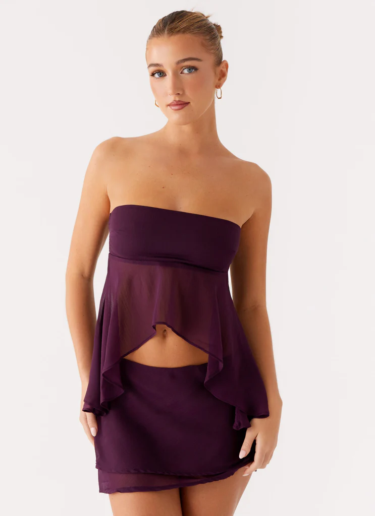 Caleb Top - Plum