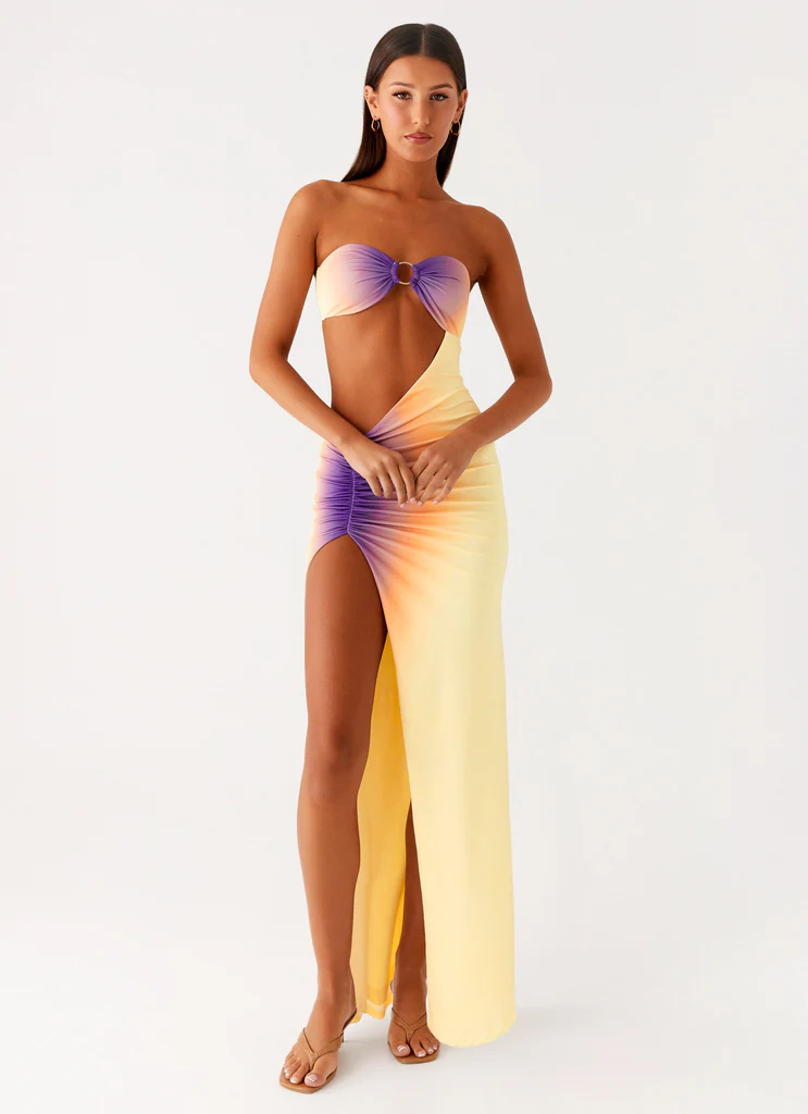Ellisah Ombre Maxi Dress - Sunrise Ombre