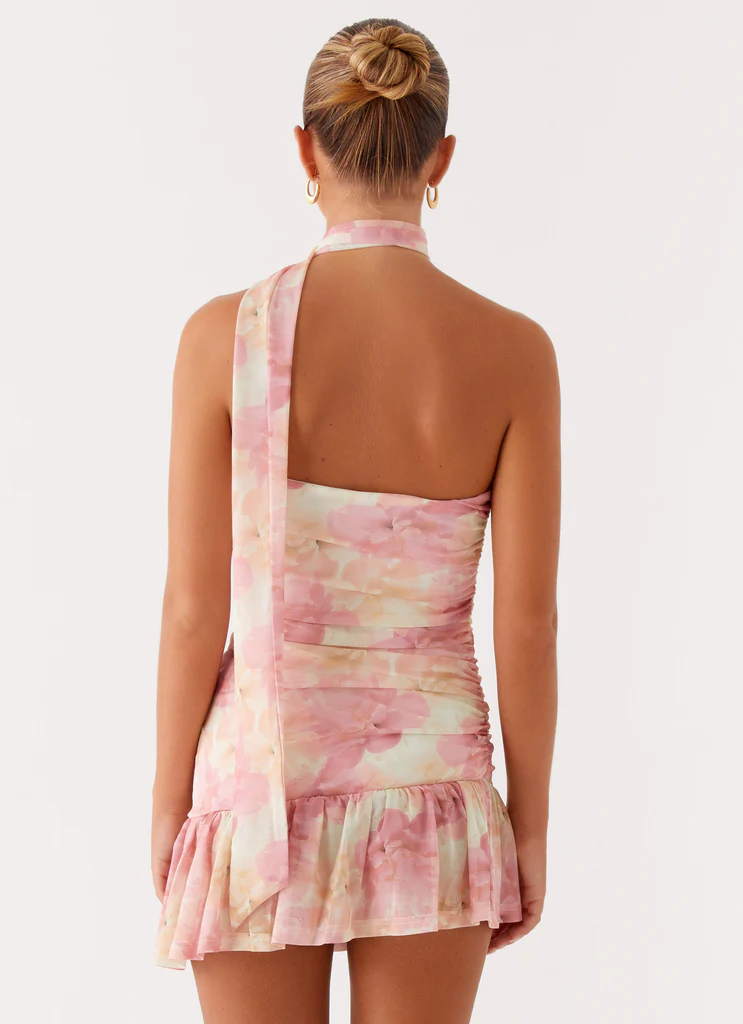 Fleur Mini Dress - Floral Print