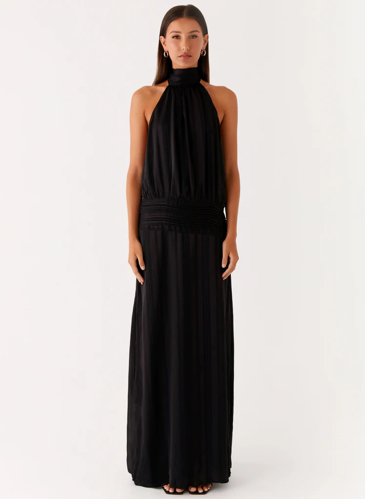 Willow Maxi Dress - Black