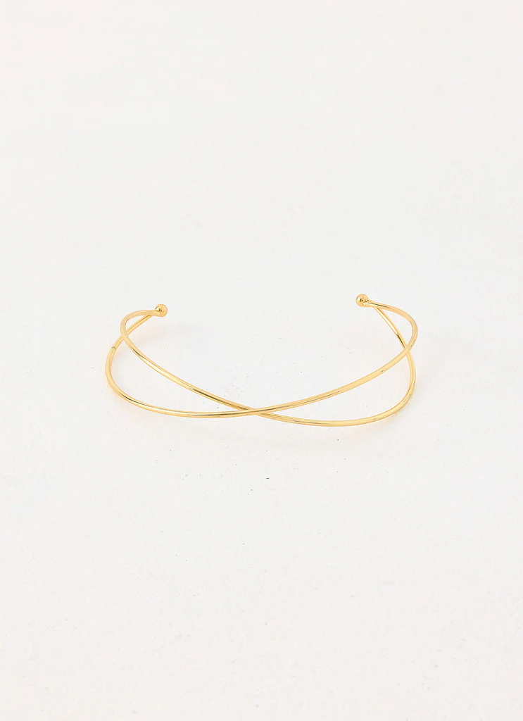 Glossy Hour Necklace - Gold