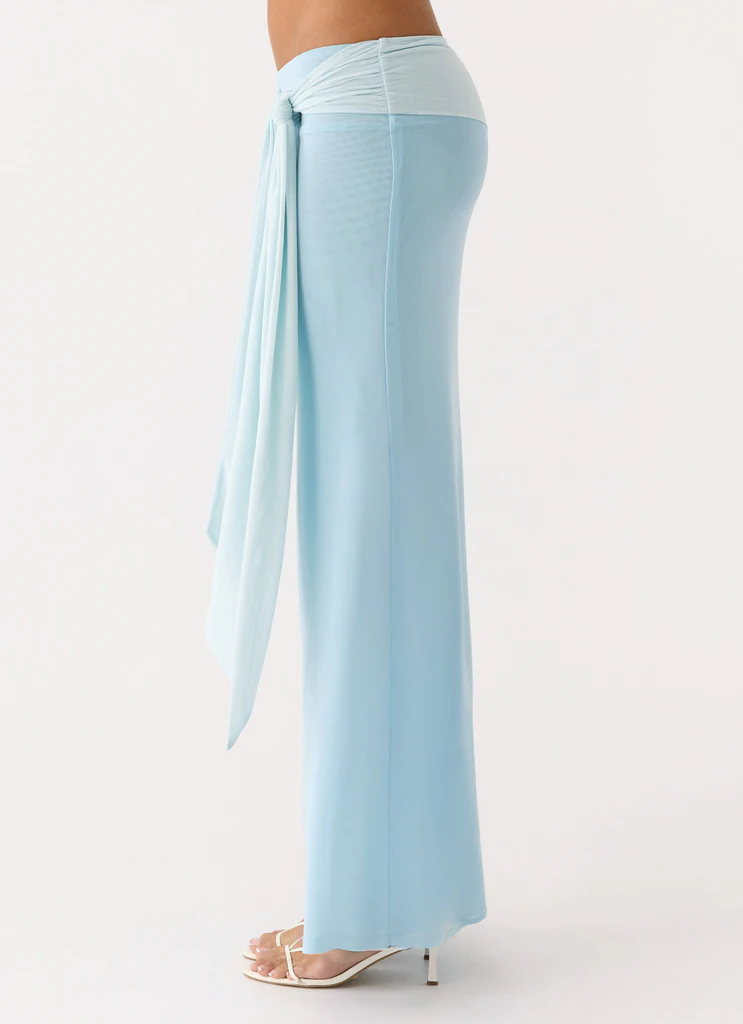 Delani Maxi Skirt - Blue