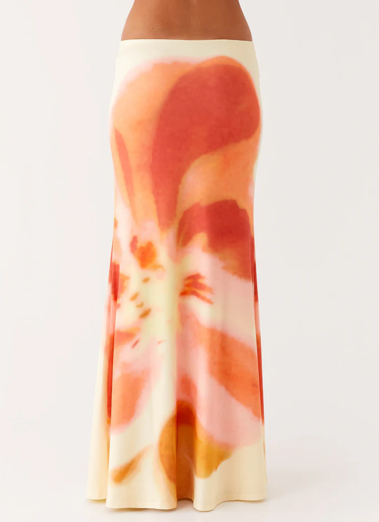 Moka Maxi Skirt - Mimosa Blossom