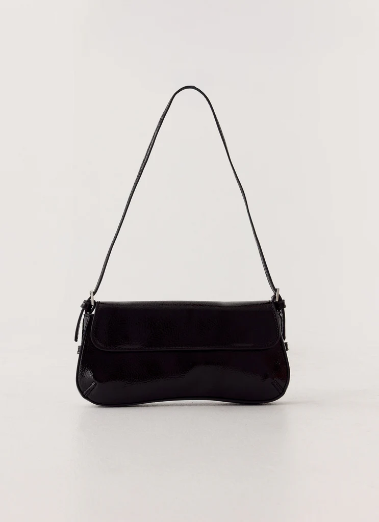 Amoretta Heart Bag - Black