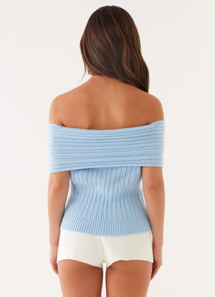 Rosen Knit Top - Blue